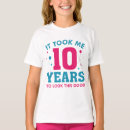 Search for funny 10 year old tshirts 10th birthday
