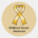Search for childhood cancer ribbon stickers Heart