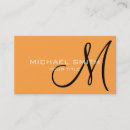 Search for neon orange business cards Colour