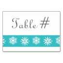 Search for snowflake table cards Winter