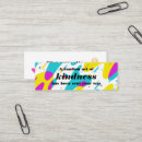 Search for random acts of kindness business cards Pay it forward
