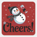 Search for winter cheer stickers Santa