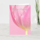 Search for tulips birthday cards Pink