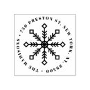 Search for snowflake rubber stamps Festive