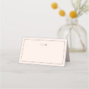 Search for elegant wedding place cards Modern