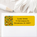 Search for red brown return address labels Orange