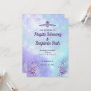 Search for purple and blue wedding invitations Minimalist