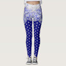 Search for blue lace leggings White