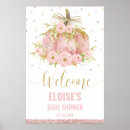 Search for pumpkin baby shower signs Whimsical