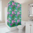 Search for green leaf bathroom accessories Pink and green
