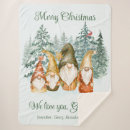 Search for christmas gnome blankets Woodland