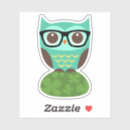 Search for eyeglasses stickers Owl