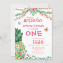 Search for luau 2nd birthday invitations Pineapple
