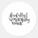 Search for fearfully and wonderfully made stickers Inspirational