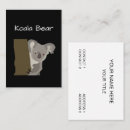 Search for australia business cards Wildlife