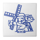 Search for dutch windmill tiles Blue