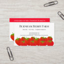 Search for strawberry business cards Berries