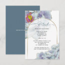 Search for steel blue invitations Watercolor