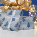 Search for silent night wrapping paper Blue