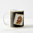 Search for gold text mugs Birthday