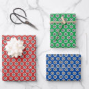 Search for red and black and white wrapping paper Green