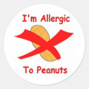 Search for allergic to peanuts stickers Food