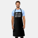Search for black humor aprons Foodie