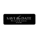 Search for save the date labels White