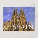 Search for gaudi cathedral postcards Europe