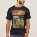 Search for the scream edvard munch tshirts Humour