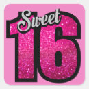 Search for sweet 16th stickers Girly