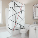 Search for red and black shower curtains Minimalist