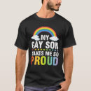Search for proud son tshirts Gay