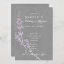 Search for lavender 1st birthday invitations Watercolor