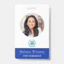 Search for professional id badges Blue