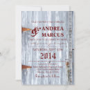 Search for barn door invitations Wood