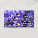 Search for irises business cards Flower