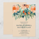 Search for peach wedding invitations Chic