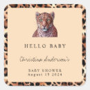Search for leopard baby shower stickers Jungle