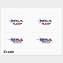 Search for texas shaped stickers Patriotic
