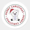 Search for polar animal stickers Christmas animals