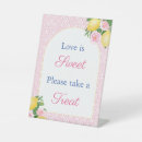 Search for bridal shower favor signs Watercolor