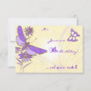 Search for peach butterfly invitations Purple
