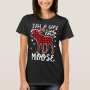 Search for moose womens tshirts Buffalo plaid