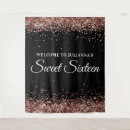 Search for rose gold sweet 16 backdrops Elegant