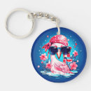 Search for cartoon flamingo key rings Flamingos