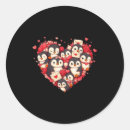 Search for funny penguin stickers Valentine