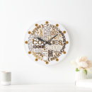 Search for cookie time clocks Chocolate chip cookies