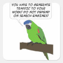Search for cartoon parrot stickers Bird