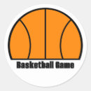 Search for basketball stickers Orange